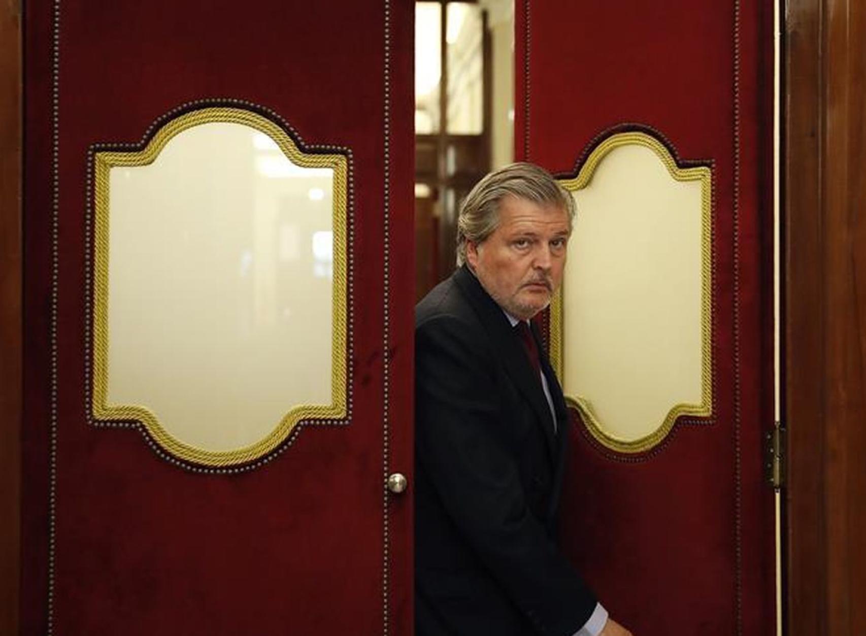 Íñigo Méndez de Vigo, en el Congreso de los Diputados.