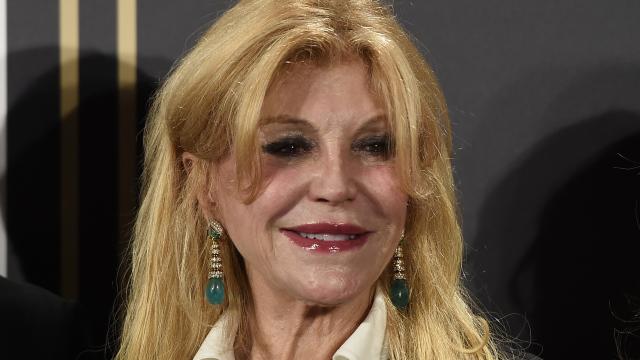 La baronesa Thyssen no evitó las preguntas sobre su hijo.