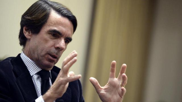 El presidente de honor del PP, José María Aznar.