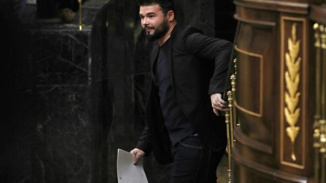 Gabriel Rufián, esta semana en el Congreso de los Diputados