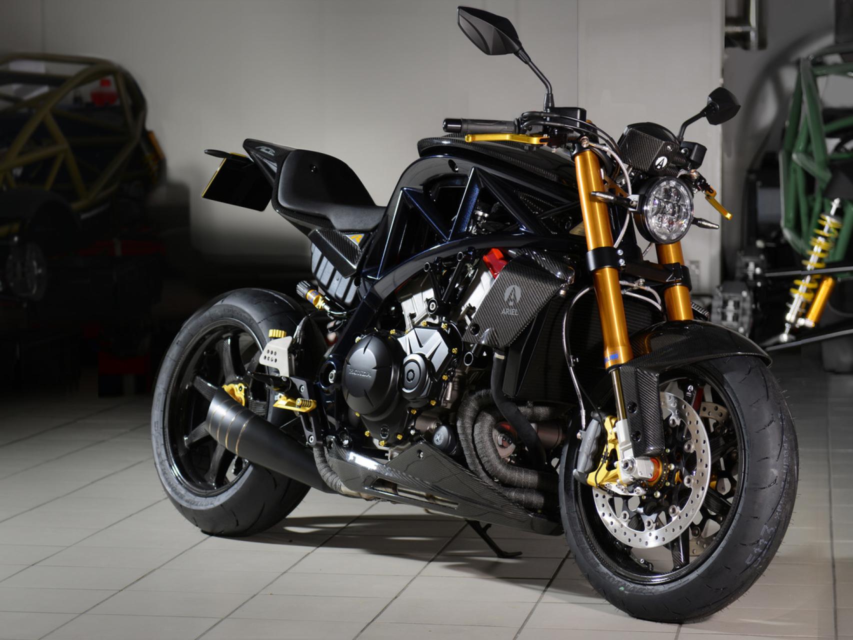 Ariel Ace R: el Atom de dos ruedas