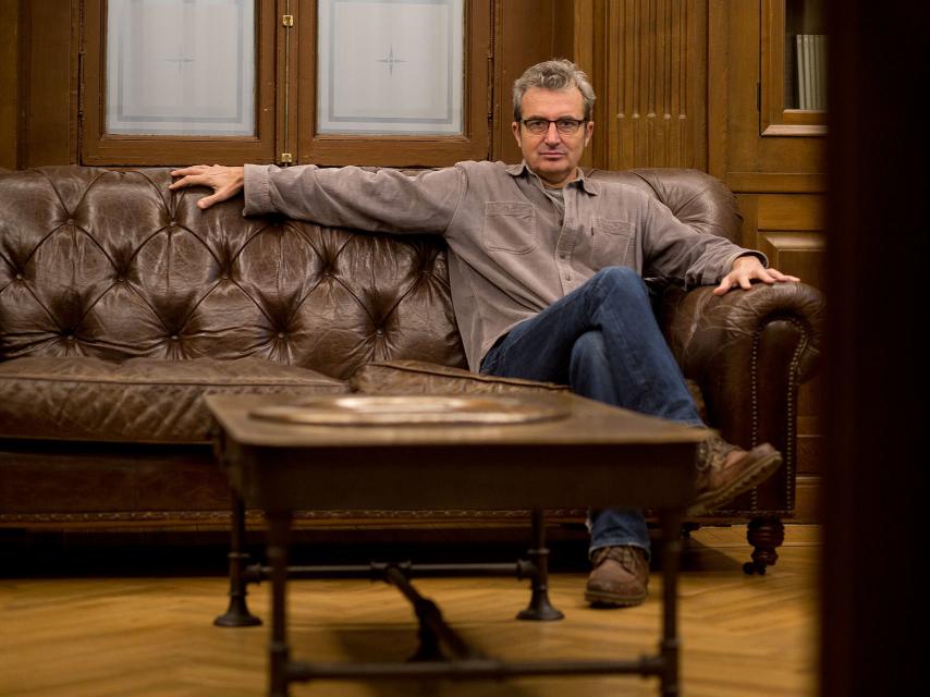 Mariano Barrosoen la sede de la Academia de Cine.