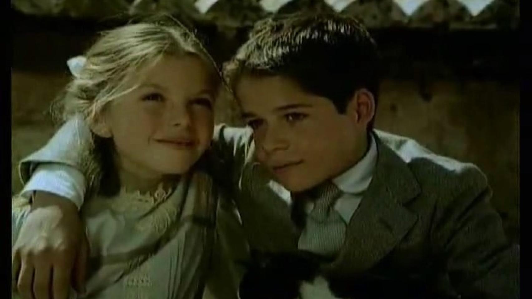 Jorge Sanz en una película de pequeño