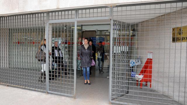 Esther Doña abandonando los juzgados de Majadahonda el pasado miércoles