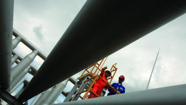 Instalación de Repsol.