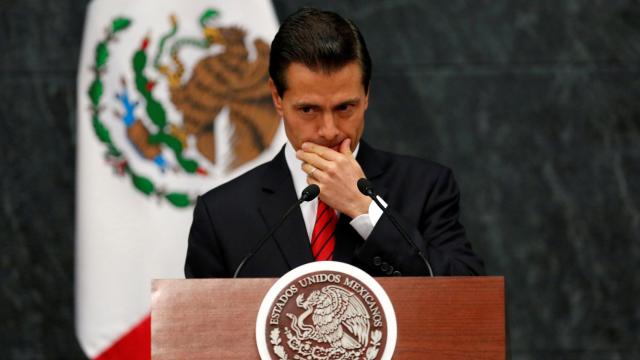 El presidente mexicano Enrique Peña Nieto.