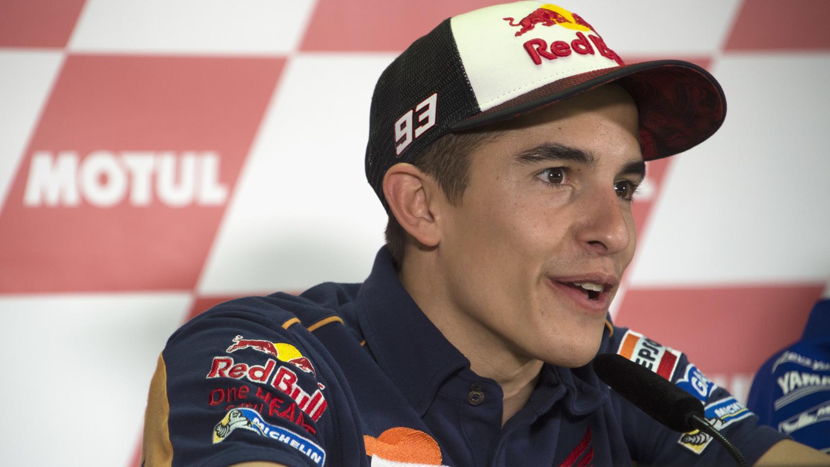Marc Márquez en un Gran Premio de esta temporada.