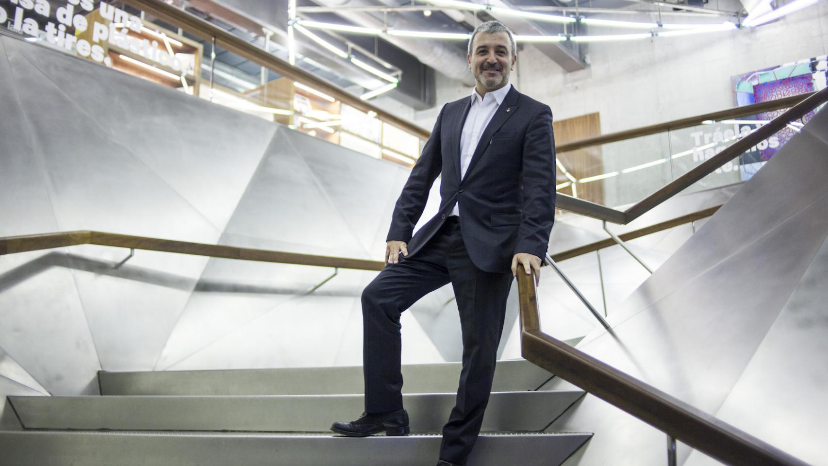 Collboni, en el Caixaforum de Madrid, donde posó para EL ESPAÑOL.