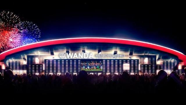 Estadio Wanda Metropolitano.