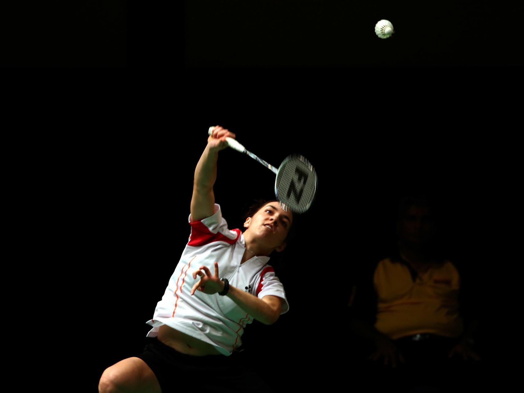 Beatriz Corrales, en el Open de Malasia.