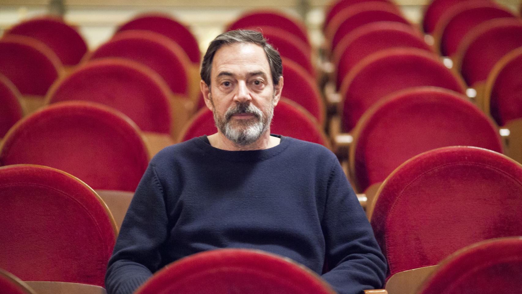 Ollé, en el patio de butacas del Teatro Real.