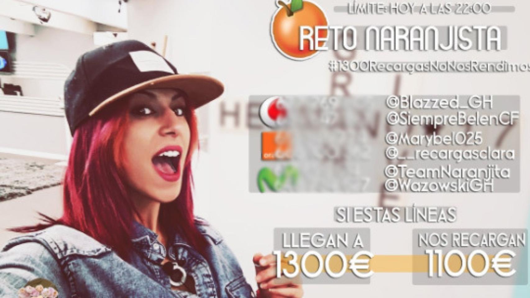 La guerra final de 'GH 17' se mide por recargas de móvil