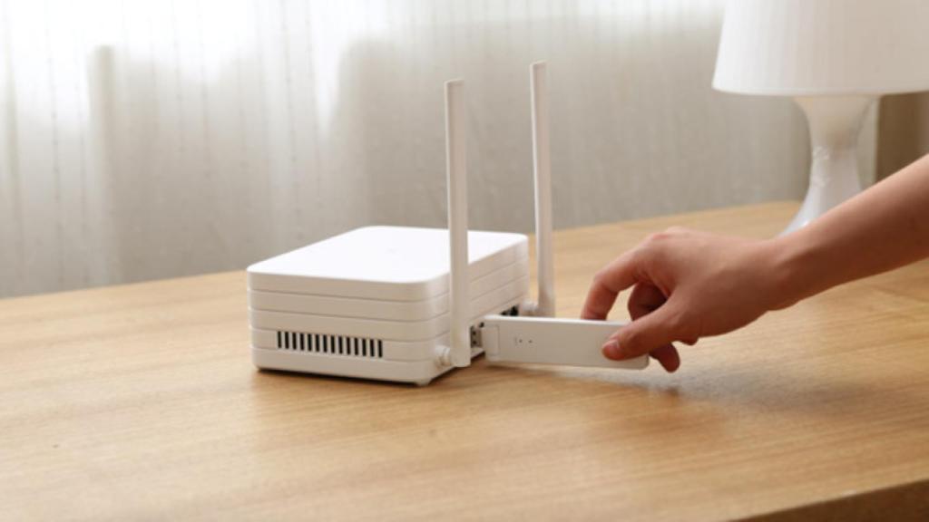 Conexión USB del router