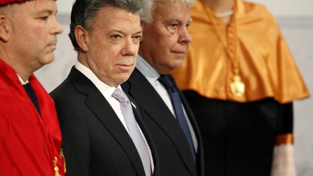 Santos agradece el apoyo de España: País amigo en las buenas y en las malas