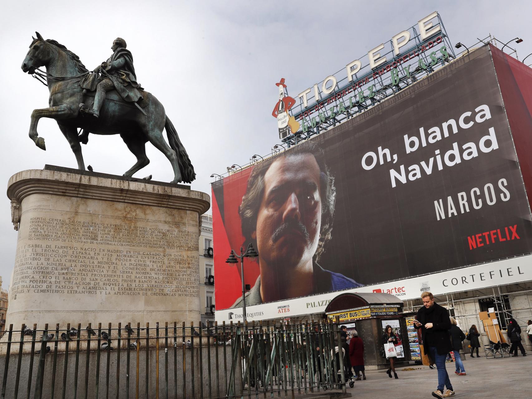 El polémico cartel publicitario de Narcos también fue motivo de quejas