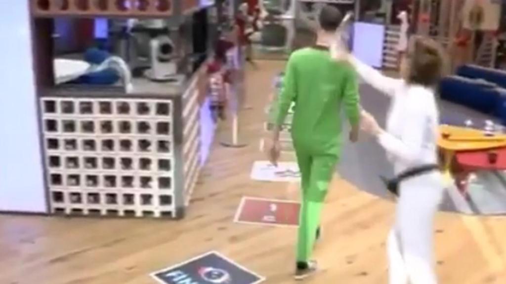 'GH 17': Meritxell tira un vaso de agua a Miguel a traición