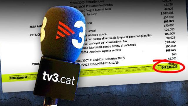 La televisión y la radio públicas catalanas.