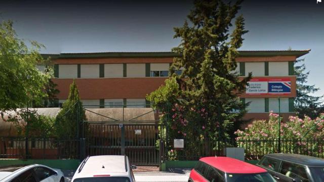 Fachada del colegio Federico García Lorca de Majadahonda
