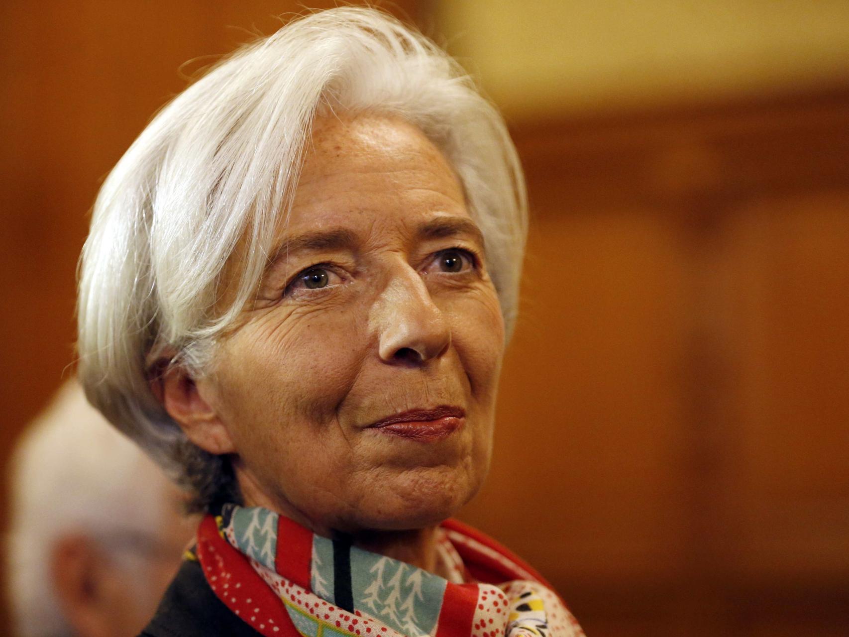 Christine Lagarde, la directora del FMI.