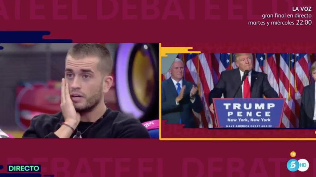 En 'GH' no importa que Trump sea presidente, pero sí el fin de 'Brangelina'