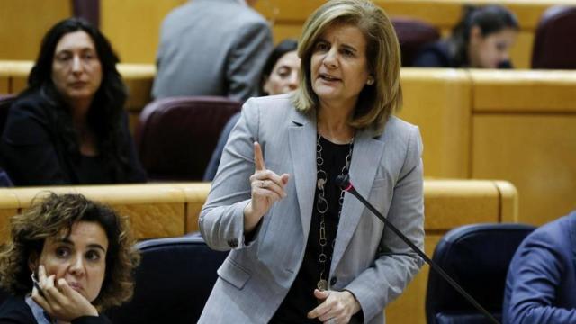 La ministra de Empleo y Seguridad Social, Fátima Báñez.