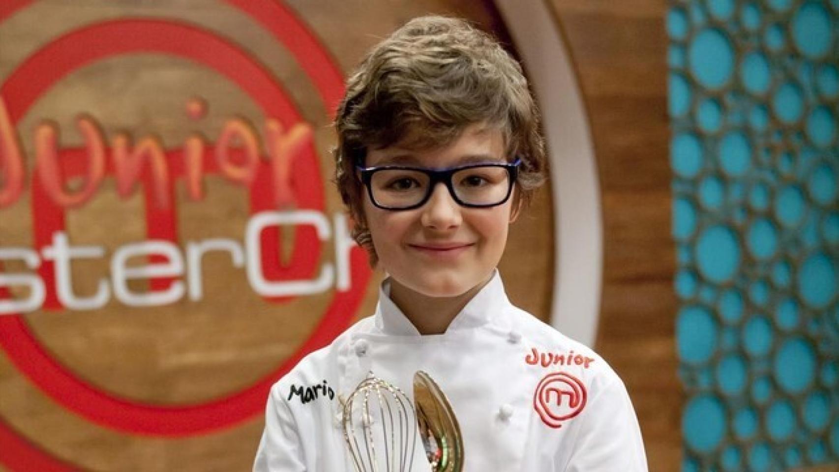 El estirón de Mario, el ganador de la primera edición de 'MChef Junior'