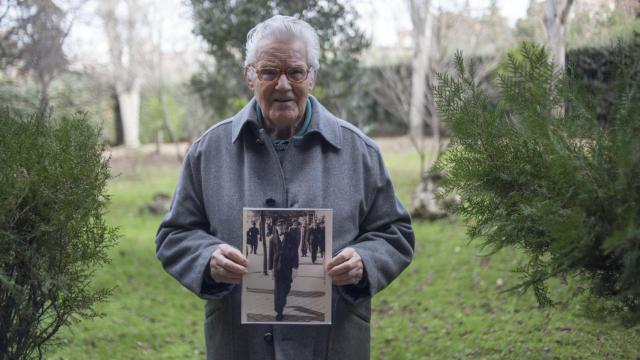 Blas pertenece a la generación de los niños de San Ildefonso que no pudo cantar la Lotería por el estallido de la guerra.