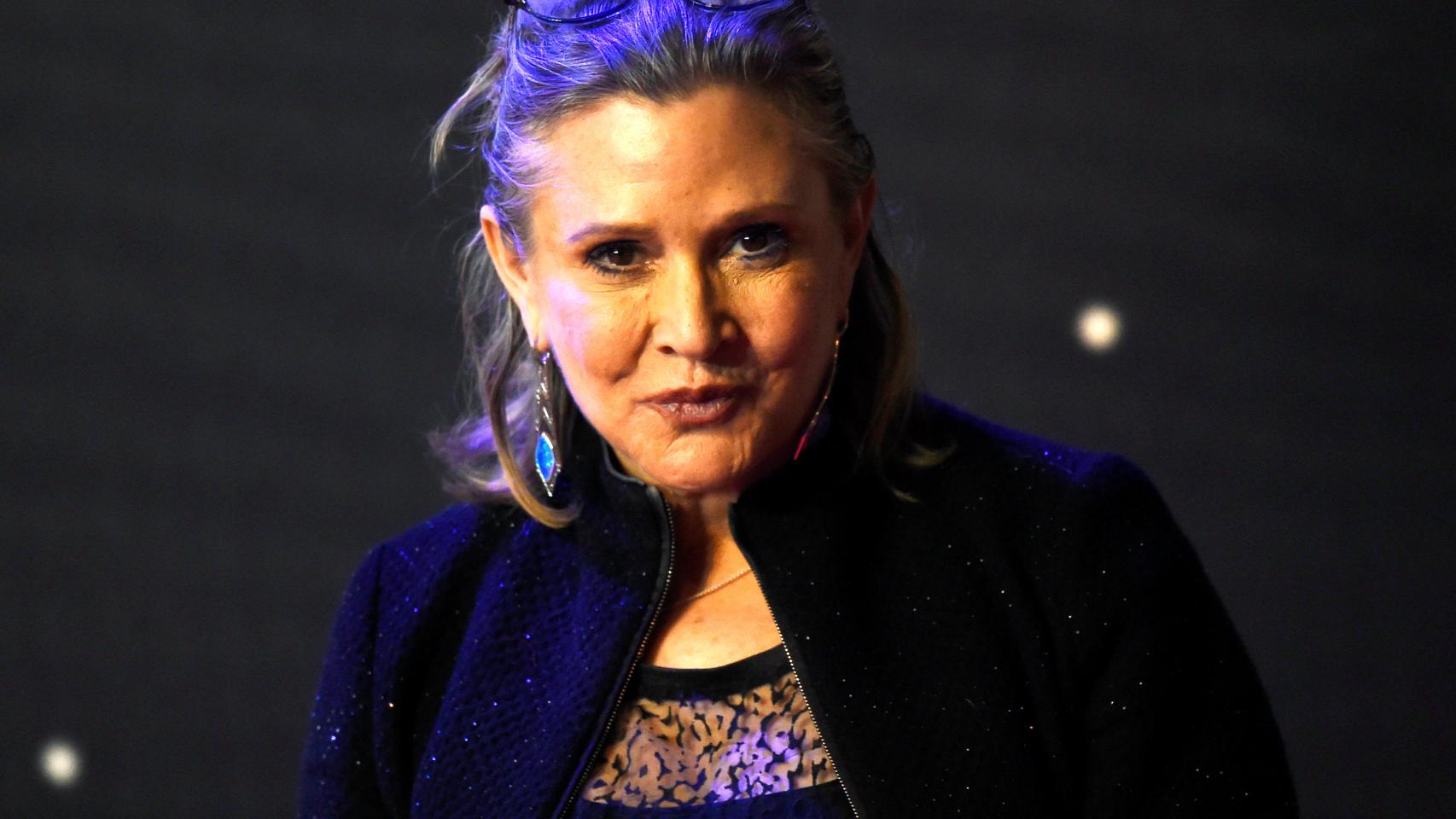 Fallece la actriz Carrie Fisher.