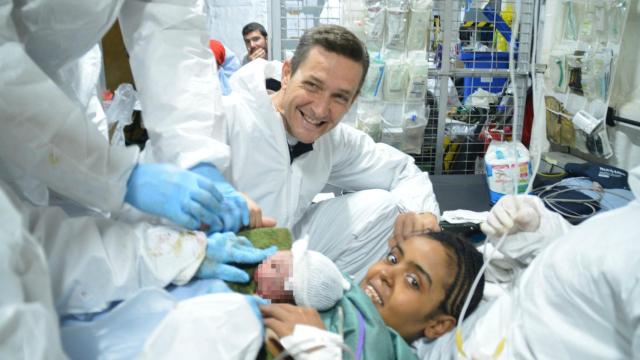 Muna nació a bordo de la fragata española.