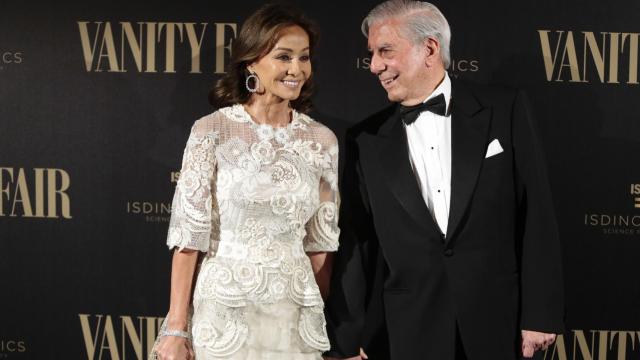 Isabel Preysler y Mario Vargas Llosa en su última fiesta juntos.