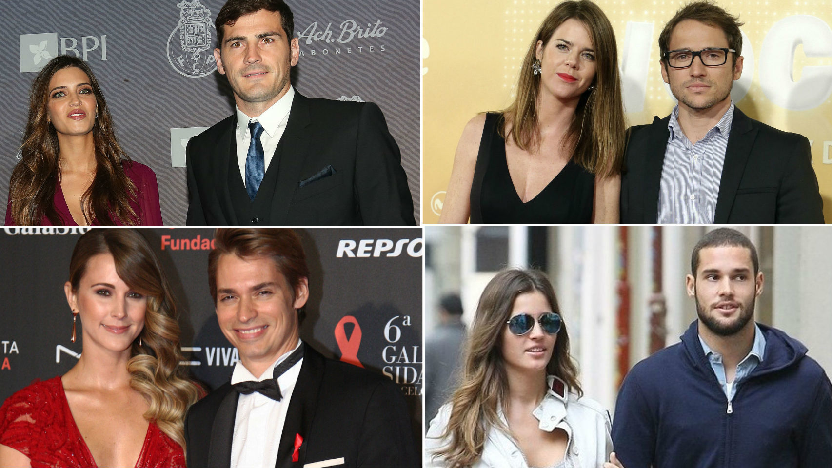 Algunas de las parejas que han sido padres en 2016.