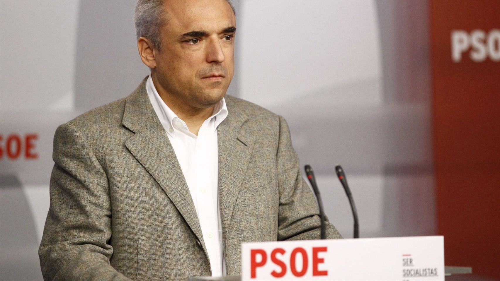 El secretario general del Grupo Socialista en el Congreso, Rafael Simancas.
