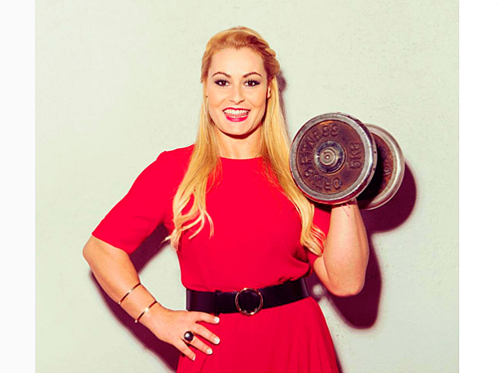 La haltera leonesa Lydia Valentín, medalla de bronce en los pasados JJOO de Río.