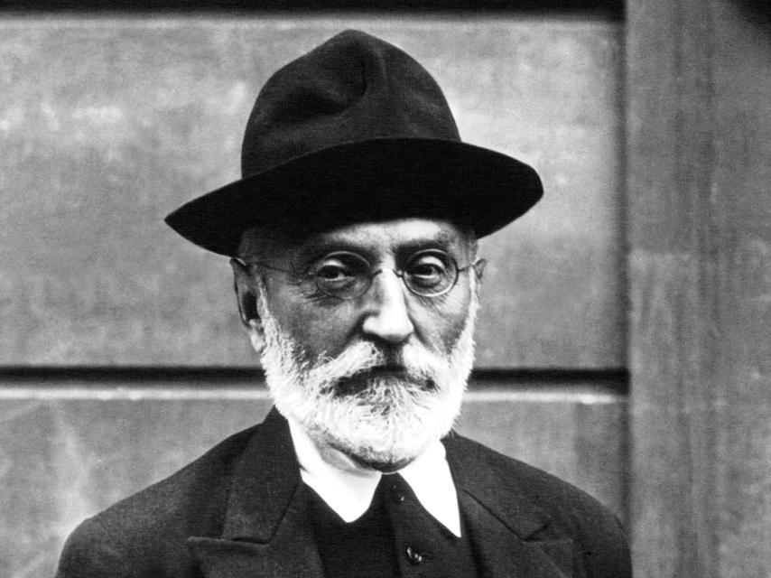 Miguel de Unamuno, en una fotografía de 1925.