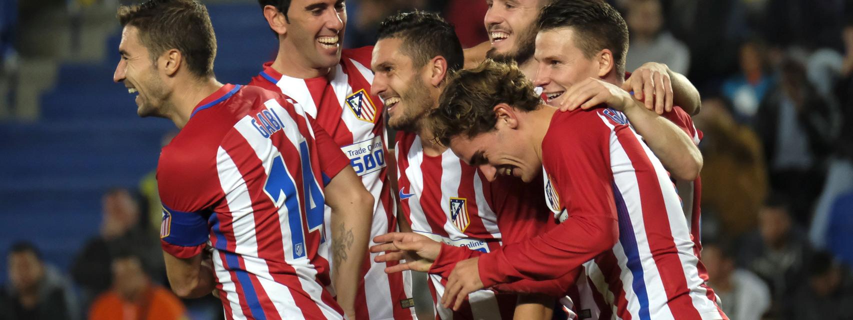 Jugadores del Atlético de Madrid.