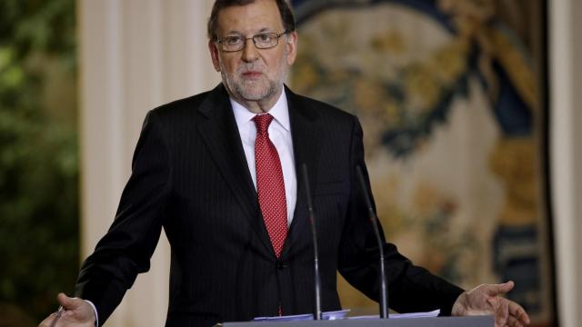 El presidente del PP, Mariano Rajoy.
