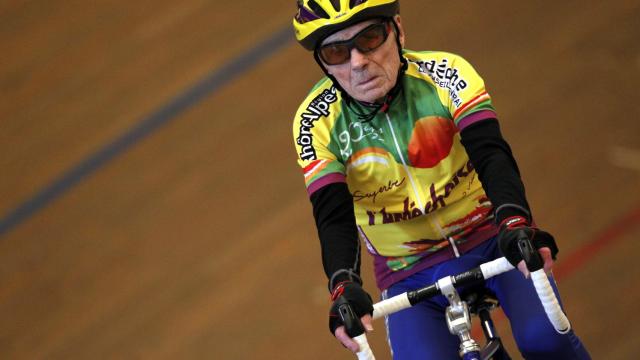 El ciclista Robert Marchand