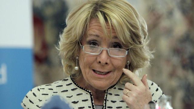 Esperanza Aguirre.