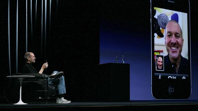 Un iPhone con Facetime