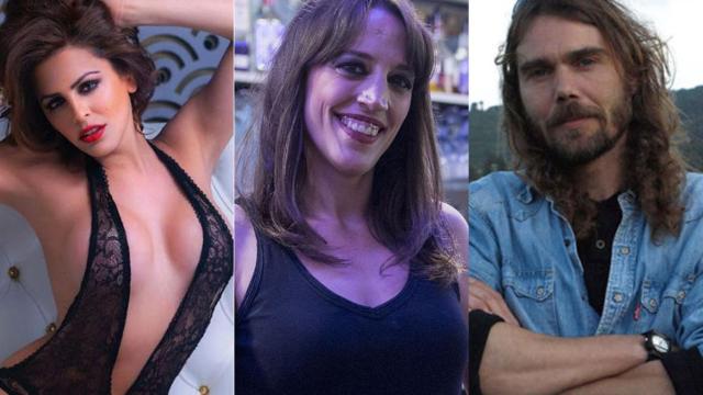 Amor Romeira, Bea La Legionaria y el Yoyas, tres de los más cañeros.