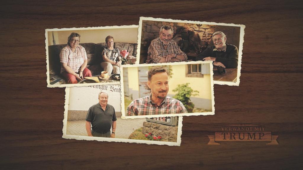 Imágenes de algunos familiares lejanos de Trump.