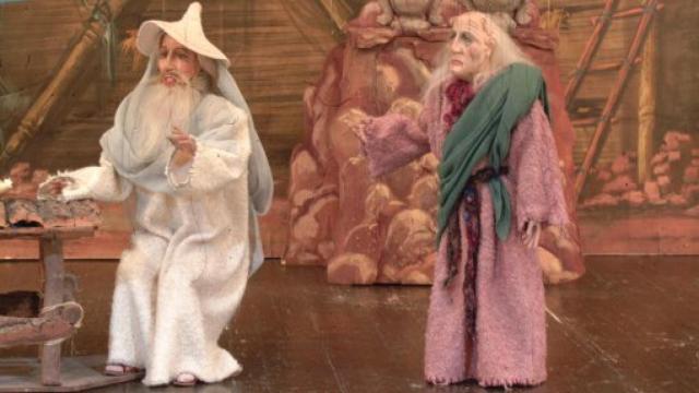 Image: Philemon und Baucis, Haydn mueve los hilos