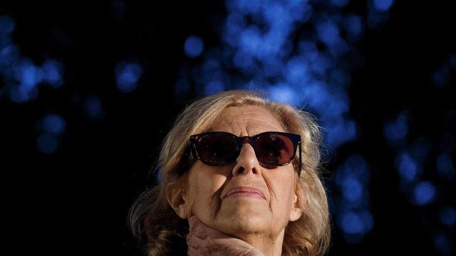 La alcaldesa de Madrid, Manuela Carmena.