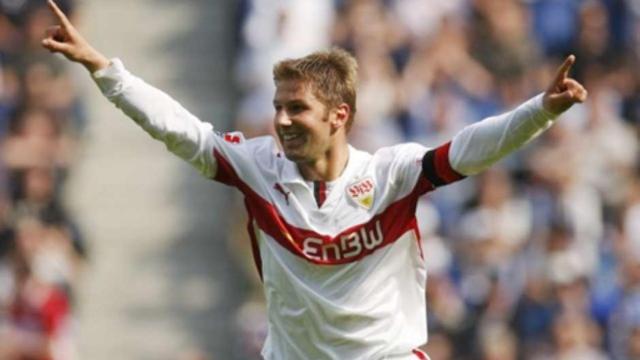 Thomas Hitzlsperger, con el Stuttgart.