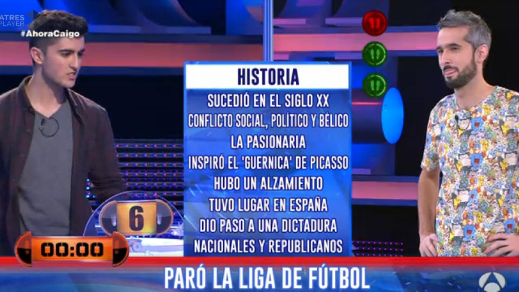 El fallo de 'Ahora caigo' que se ha hecho viral y enervó al público