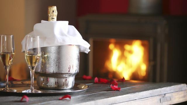 ¡Una chimenea, por favor!