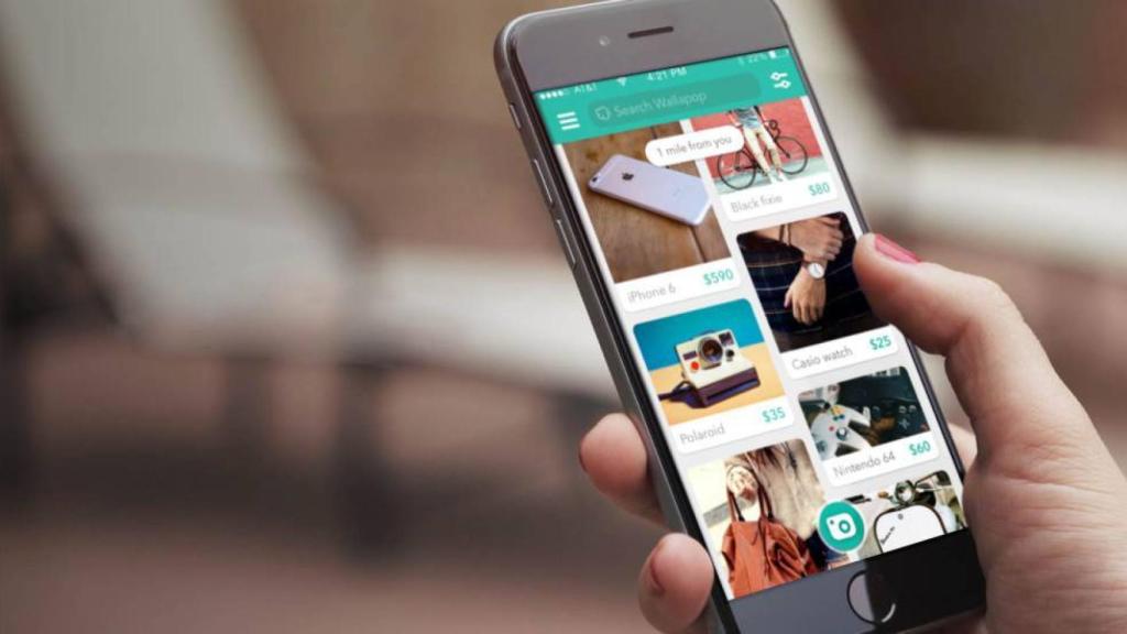 Aplicación para compras de segunda mano