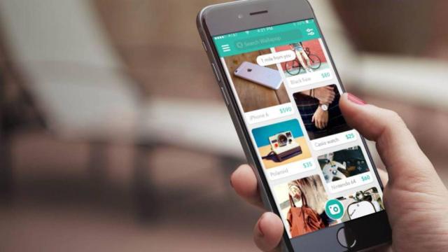 Aplicación para compras de segunda mano