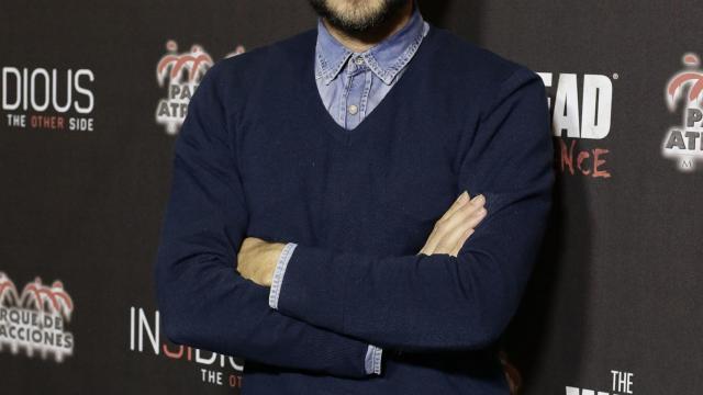 Antonio David Flores en un photocall.