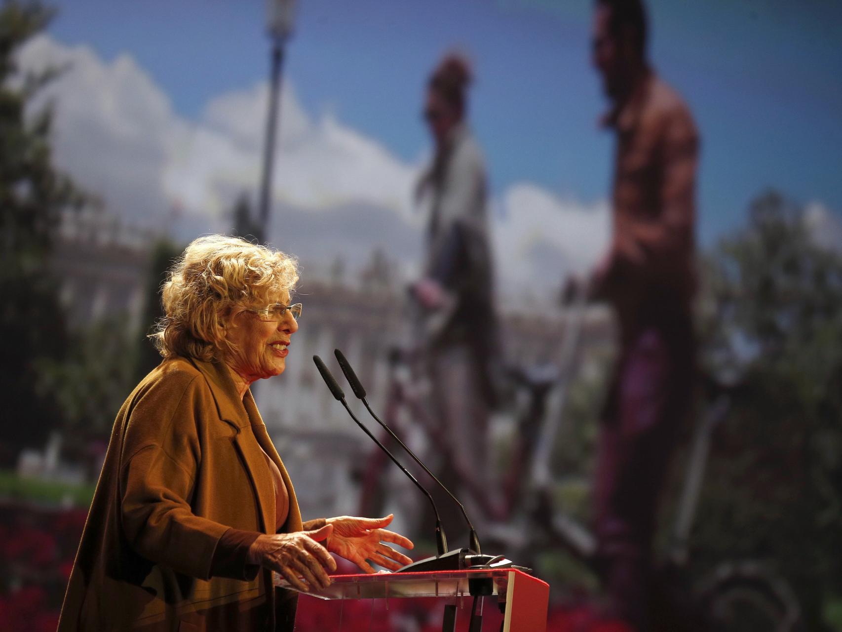 Manuela Carmena, alcaldesa de Madrid.